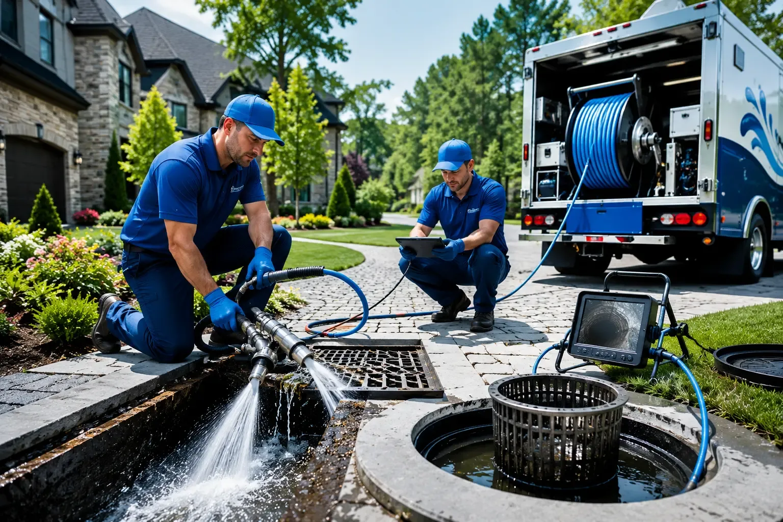 Local outdoor drain cleaning professionals in Louise, TX