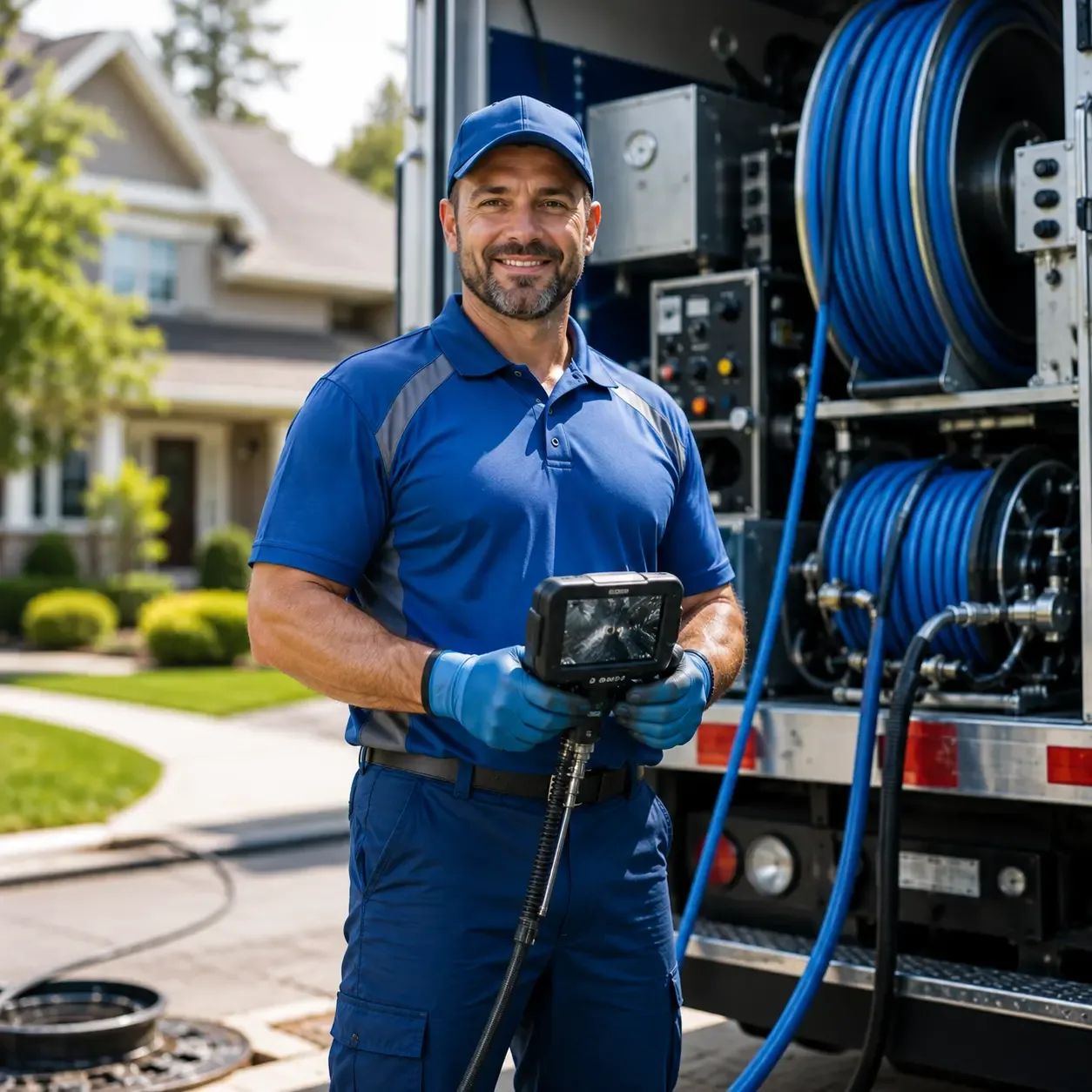Local outdoor drain cleaning specialists in Louise, TX